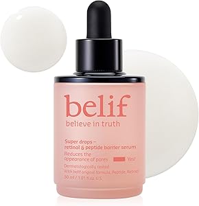 belif Retinol & Peptide Super Drops Serum 1.01 fl oz Review