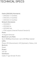 Linksys CM3024 High Speed DOCSIS 3.0 24x8 Cable Modem — image 2