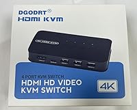 DGODRT 4-Port HDMI USB KVM Switch — image 7