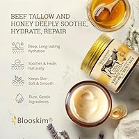 Blooskim Beef Tallow Face Moisturizer 4oz — image 2