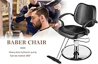 Topsalon Barber Chair, Black — image 3
