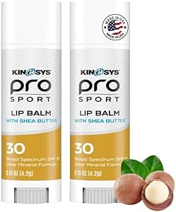 KINeSYS Pro Sport Lip Balm SPF 30 (Pack of 2) Review