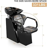 Artist hand Shampoo Bowl Backwash Barber Chair — image 2