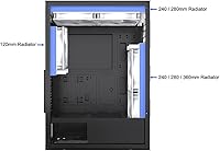 Bgears b-Optillusion Gaming PC ATX Case — image 14