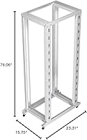 NavePoint 42U 4-Post Open Frame Server Rack — image 5
