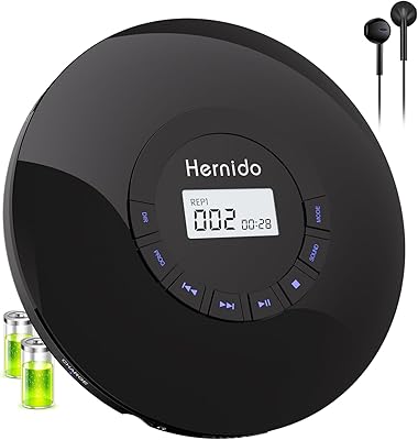 Hernido PC0203B Portable CD Player