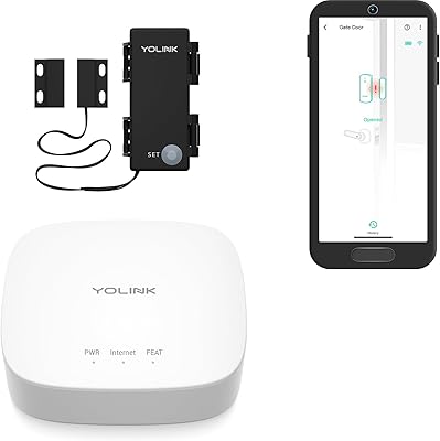 YoLink LoRa Smart Outdoor Contact Sensor & Hub Starter Kit