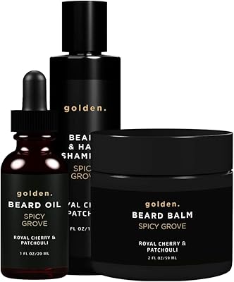 Golden Grooming Co. Everyday Beard Bundle - Spicy Grove