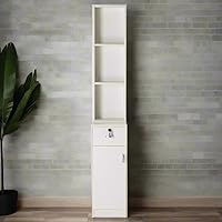 BarberPub Locking Wall Mount Hair Styling Station (White) — image 2