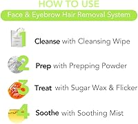 Sugar Me Smooth Face & Eyebrow Sugar Wax Kit — image 5