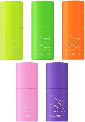 Olive & June Gel Summer Brights Nail Polish Set