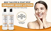 AJOMED Tallow & Goat Milk Body Lotion Lavender Vanilla 8oz — image 7