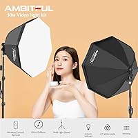 AMBITFUL AL-50 Softbox Photography Lighting Kit — image 2