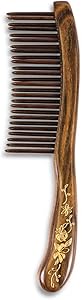 TAN MUJIANG Wooden Hair Comb for Curly Hair Review
