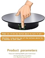 JAYEGT 7.87-inch Motorized Rotating Display Stand — image 9