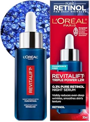L'Oreal Paris Revitalift Triple Power LZR Retinol Night Serum 30mL