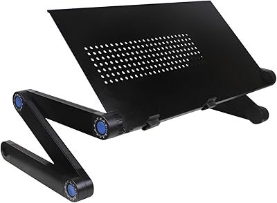 Zippace Adjustable Laptop Desk with Cooling Fans