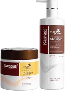 Karseell Collagen Hair Treatment Shampoo with Argan Oil, 16.9 oz
