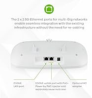 Zyxel NWA130BE WiFi 7 BE11000 Wireless MultiGig Access Point — image 7