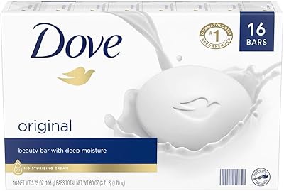 Dove Bar Soap Moisturizing 16 Bars, 4 Oz