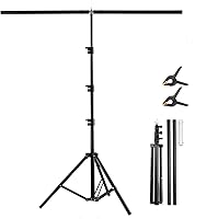 BEIYANG T Shape Backdrop Stand Kit 3.2 * 6.5 FT — image 1