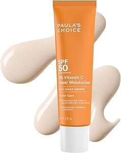 Paula's Choice 5% Vitamin C Sheer Sunscreen SPF 50 Review
