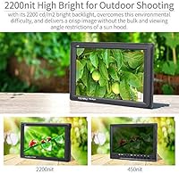 FEELWORLD FW279 7 Inch 2200nit Ultra Bright DSLR Camera Field Monitor — image 4