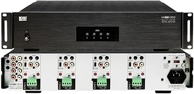OSD Audio MX880 GEN2 4 Zone Amplifier 8Ch x 80W
