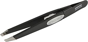 Seki EDGE SS-518 Amazing Tweezer - Slant Tip Stainless Steel Black Review