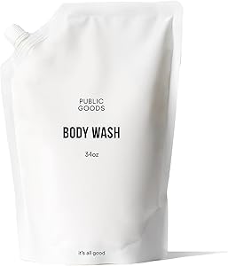 Public Goods Body Wash for Men and Women 34 Fl Oz Refill Review