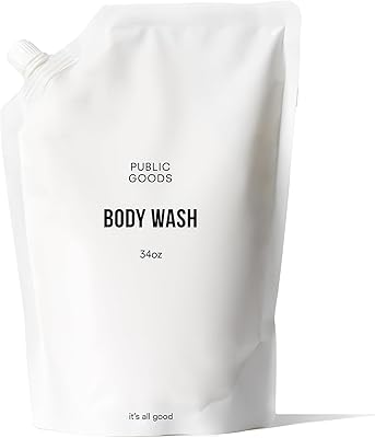 Public Goods Body Wash for Men and Women 34 Fl Oz Refill