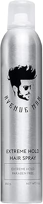 Avenue Man Extreme Hold Hairspray, 9oz