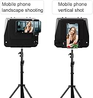 Inmei A10 Portable Teleprompter for Smartphones & DSLR Cameras — image 3