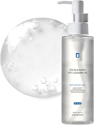 TOSOWOONG AHA Blackhead Out Cleansing Oil, 150mL