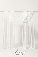 Ling's Moment Wedding Arch Draping Fabric 32ft x 30″ — image 3