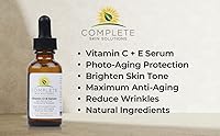 Complete Skin Solutions Natural Vitamin C E Serum 1 oz — image 4