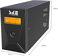 SKE SK600 600VA UPS Battery Backup and Surge Protector — image 2