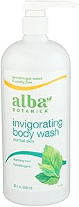 Alba Botanica Very Emollient Bath and Shower Gel Sparkling Mint 32 oz Review