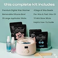 KoluaWax Premium Waxing Kit for Women - Blush — image 3