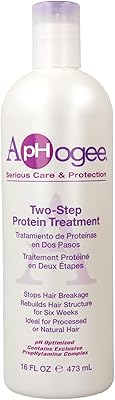 Aphogee Two-step Treatment Protein for Damaged Hair, 16 oz