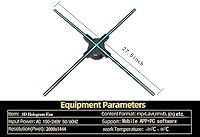 Hologram 27.5-inch 3D LED Fan Projector — image 8