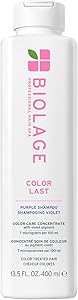 Biolage Color Last Purple Shampoo 15.17oz for Blonde Hair Review