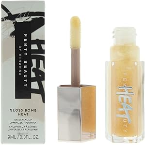 Fenty Beauty Gloss Bomb Heat Universal Lip Luminizer Plus Plumper 05 Lemon Lava Review