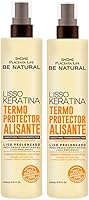 Be Natural Lisso Keratina Termoprotector Alisante 2 Pack — image 3