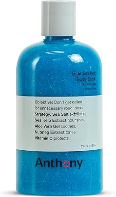 Anthony Exfoliating Body Scrub, Sea Salt & Vitamin C, 12oz