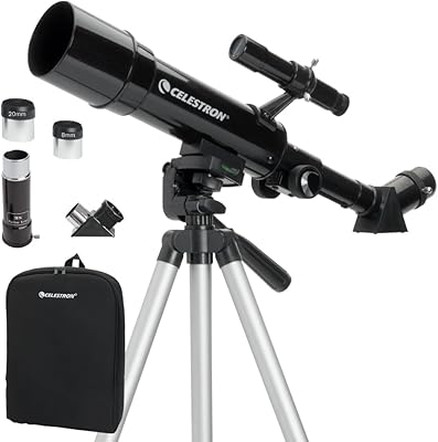 Celestron Travel Scope 50 Portable Refractor Telescope