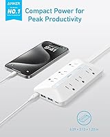 Anker 10-in-1 Flat Plug Power Strip — image 2