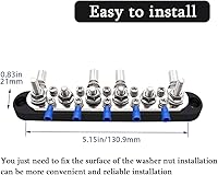 Dianrui 12V Bus Bar Power Distribution Block 250A — image 5