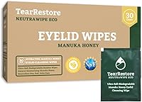 TearRestore NeutraWipe Manuka Honey Eyelid Wipes 30 Count — image 1