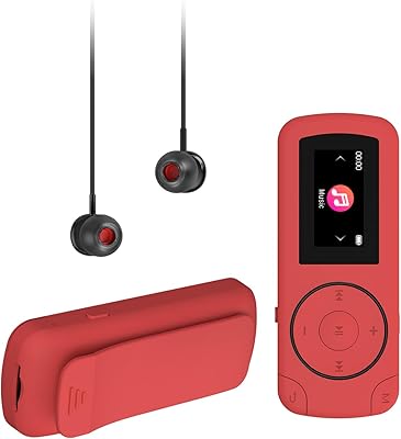wiwoo 64GB Sport Clip Bluetooth MP3 Player